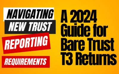 Bare Trust T3 Returns: A 2024 Guide To Navigating New Trust Reporting Requirements