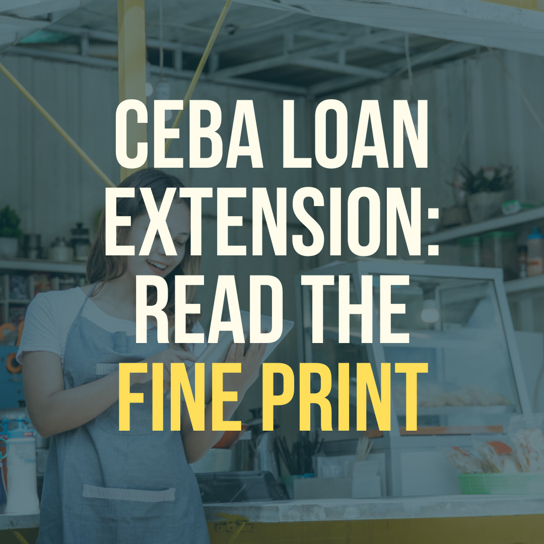 CEBA Loan Extension Annoucement