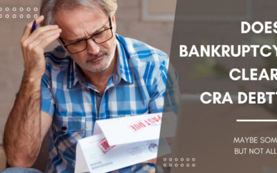 Does Bankruptcy Clear CRA Debt?