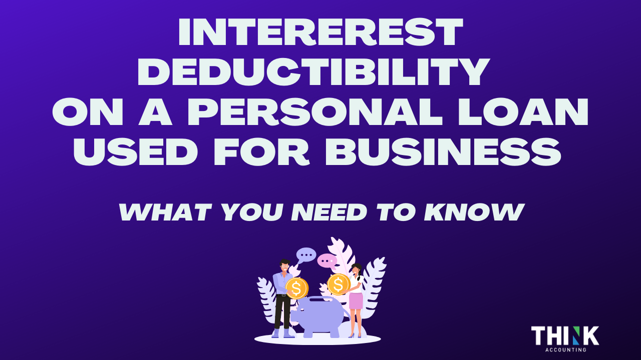 Interest Deductibility on a Personal Loan