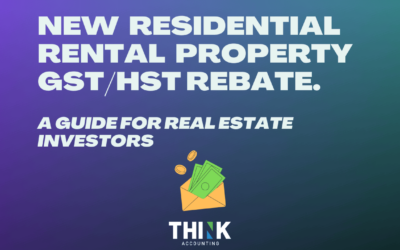 GST/HST New Residential Rental Property Rebate: A 2024 Guide For Real Estate Investors